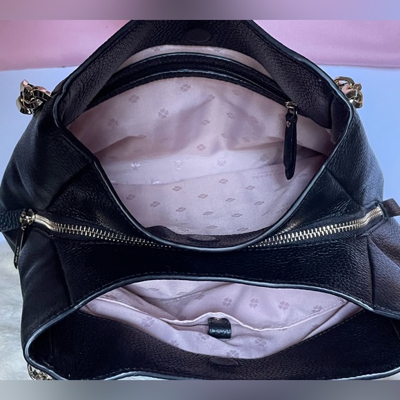 Kate Spade Hailey Black Medium Shoulder Bag - Picture 6 of 10
